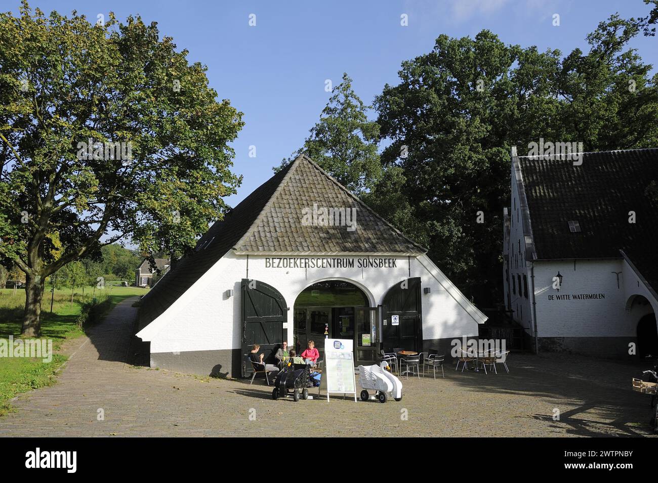 Sonsbeek Visitor Centre, Arnhem, Gelderland, Niederlande Stockfoto