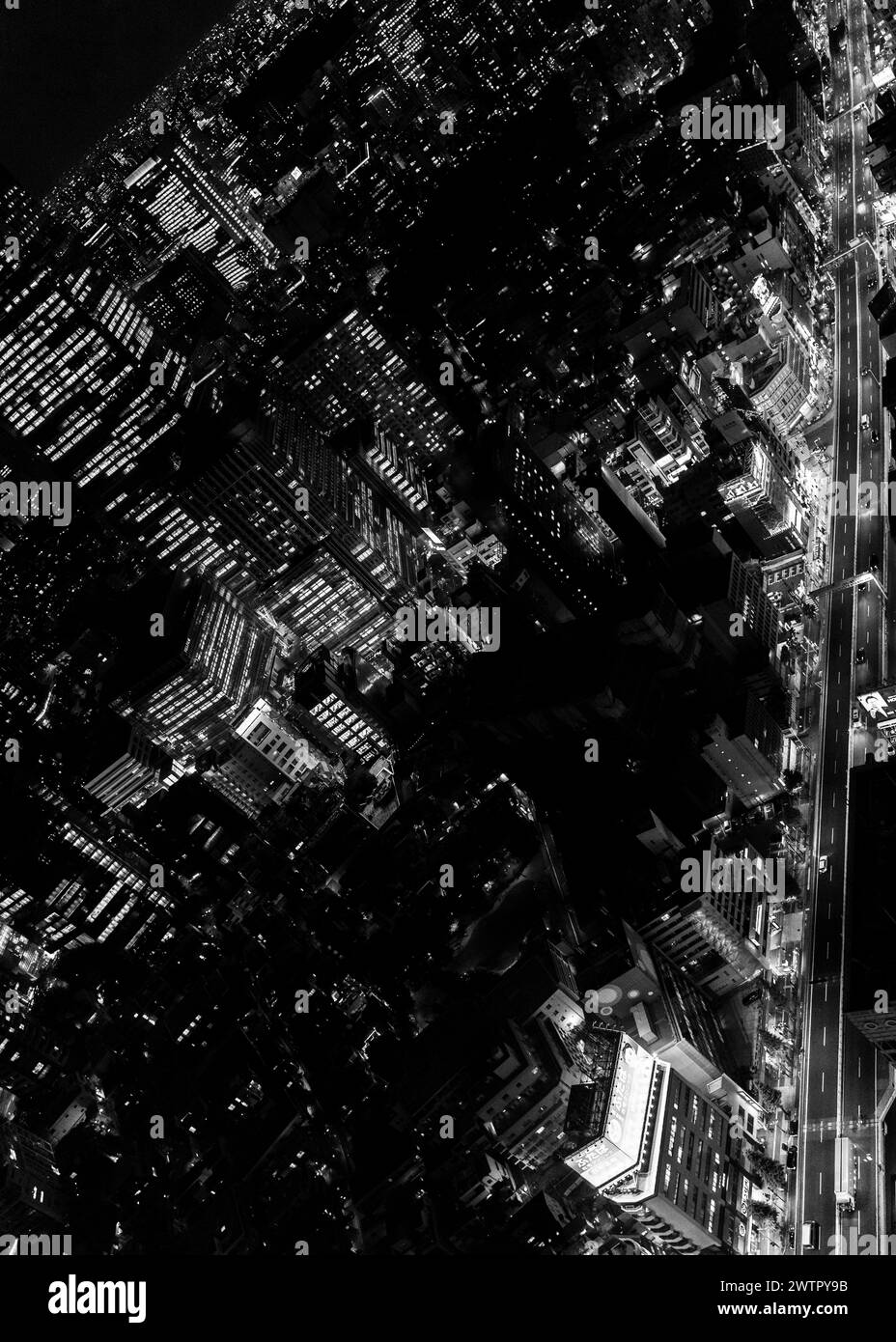 Tokio, Japan, Skyline, Stadt bei Sonnenuntergang, Sonnenuntergang von den Rappongi Hills Stockfoto