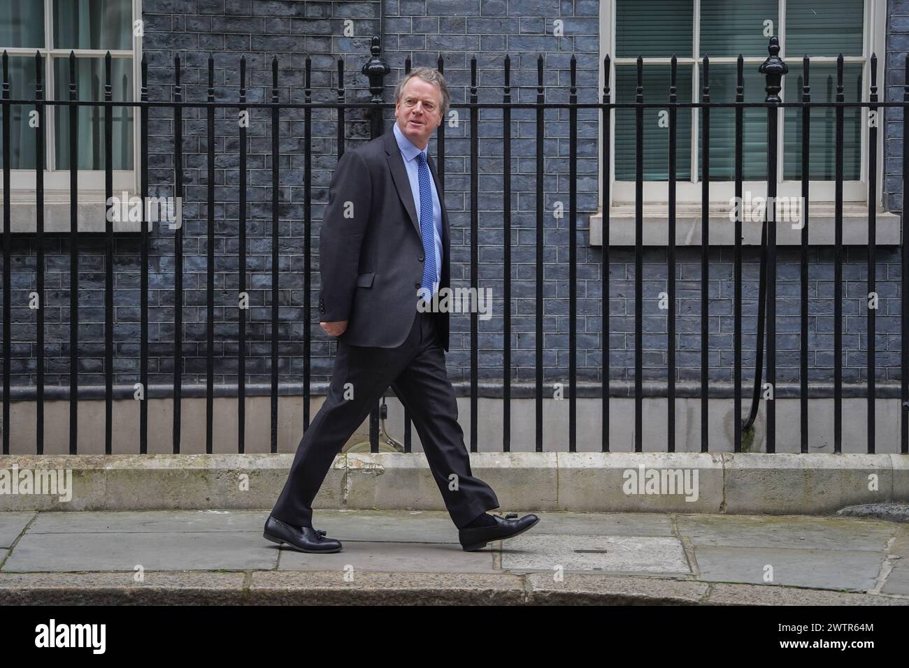 März 2024 .Alister Jack, Secretary of State for Scotland, verlässt die Downing Street 10 nach der wöchentlichen Kabinettssitzung. Quelle: amer Gazzal/Alamy Live News Stockfoto