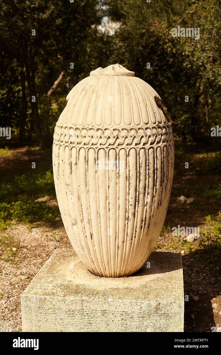 Griechische Klassische Amphora Stockfoto
