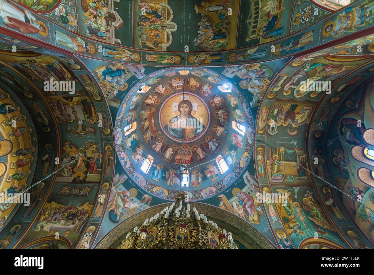 Heilige Kirche Agios Ioannis Gargarettas in Athen in der Nähe des Akropolis-Museums Stockfoto