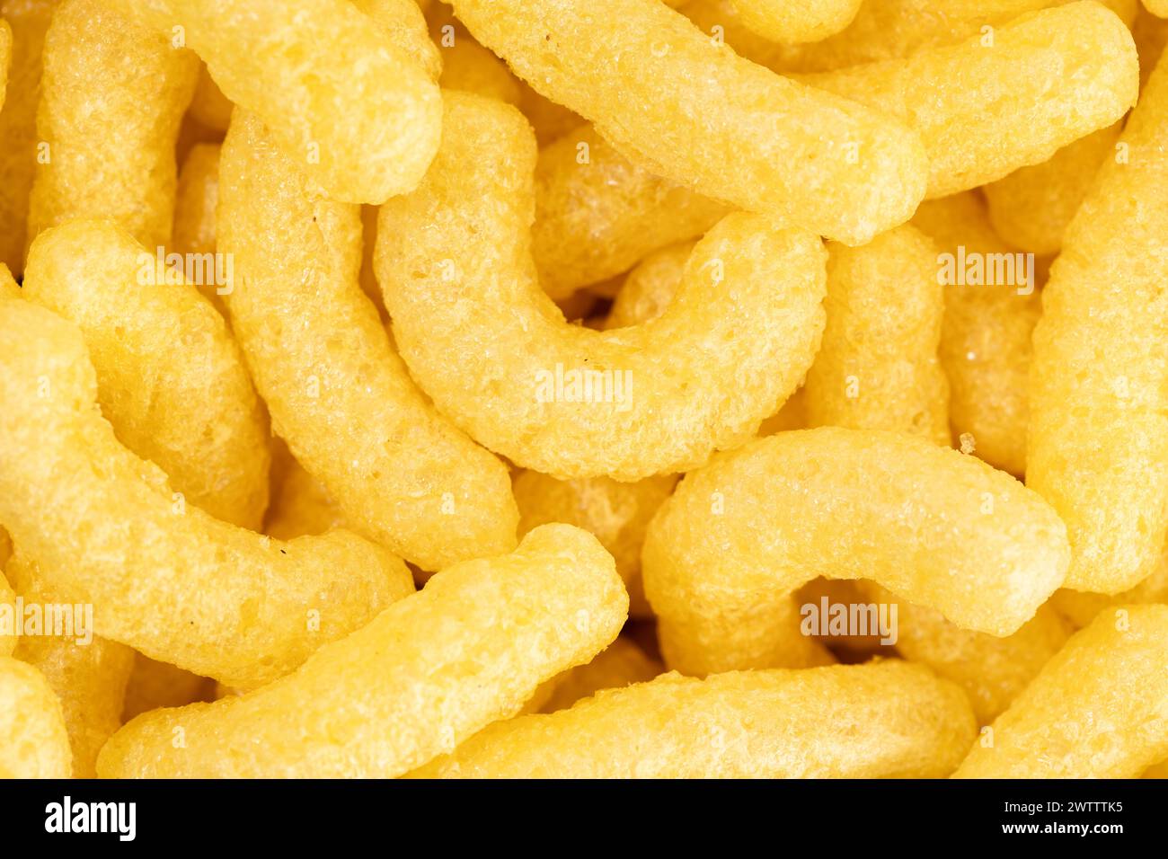 Abstrakter Hintergrund für Maisstöcke. Vollbild Stockfoto