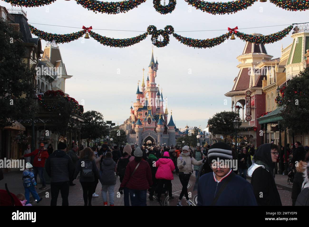 Disneyland Paris Frankreich Stockfoto