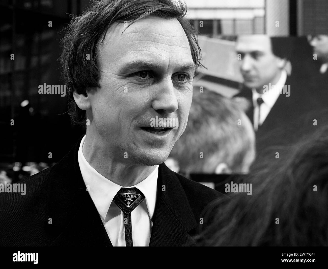 Berlin / Deutschland, 22. Februar 2020. Schauspieler Lars Eidinger auf der Berlinale gesehen. Credits: Walter Gilgen Stockfoto