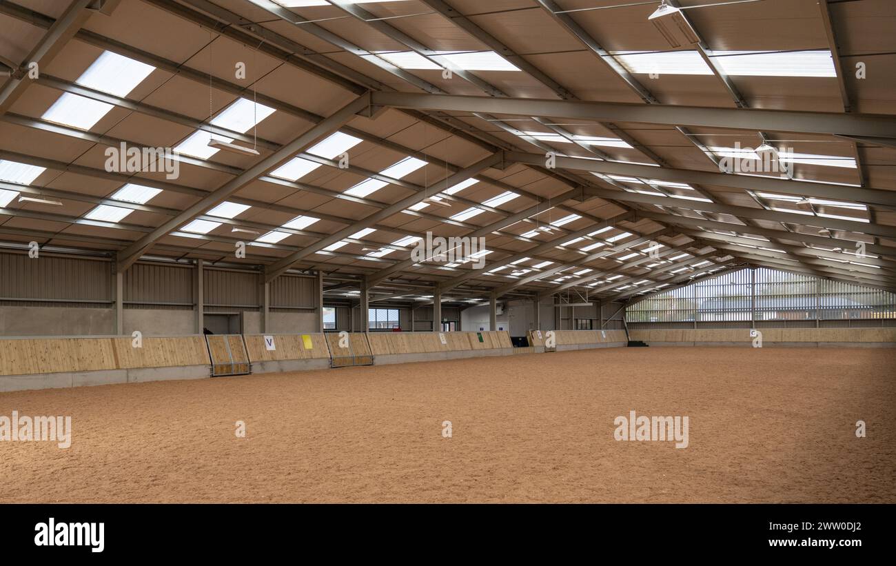 Belvoir Vale RDA Centre (Reiten für den Behindertenverband) - Colston Bridge Farm, Nottinghamshire Stockfoto