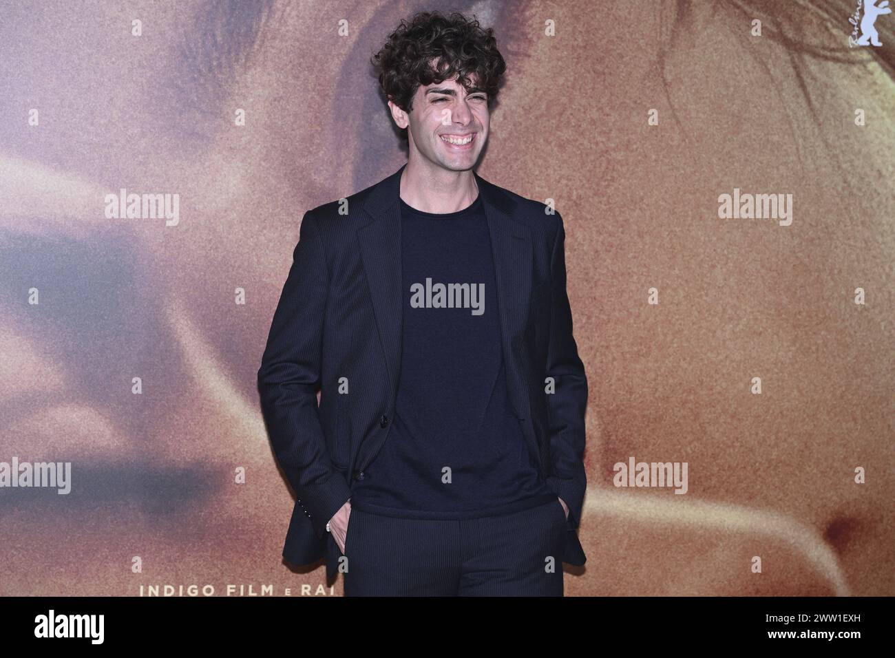 News - Photocall Another End Antonio Mascoli während des Photocall des Films Another End, 20. März 2024 im Barberini-Kino in Rom, Italien. Rome Cinema Barberini Italien Copyright: XDomenicoxCippitellix/xLiveMediax LPN 1283940 Stockfoto