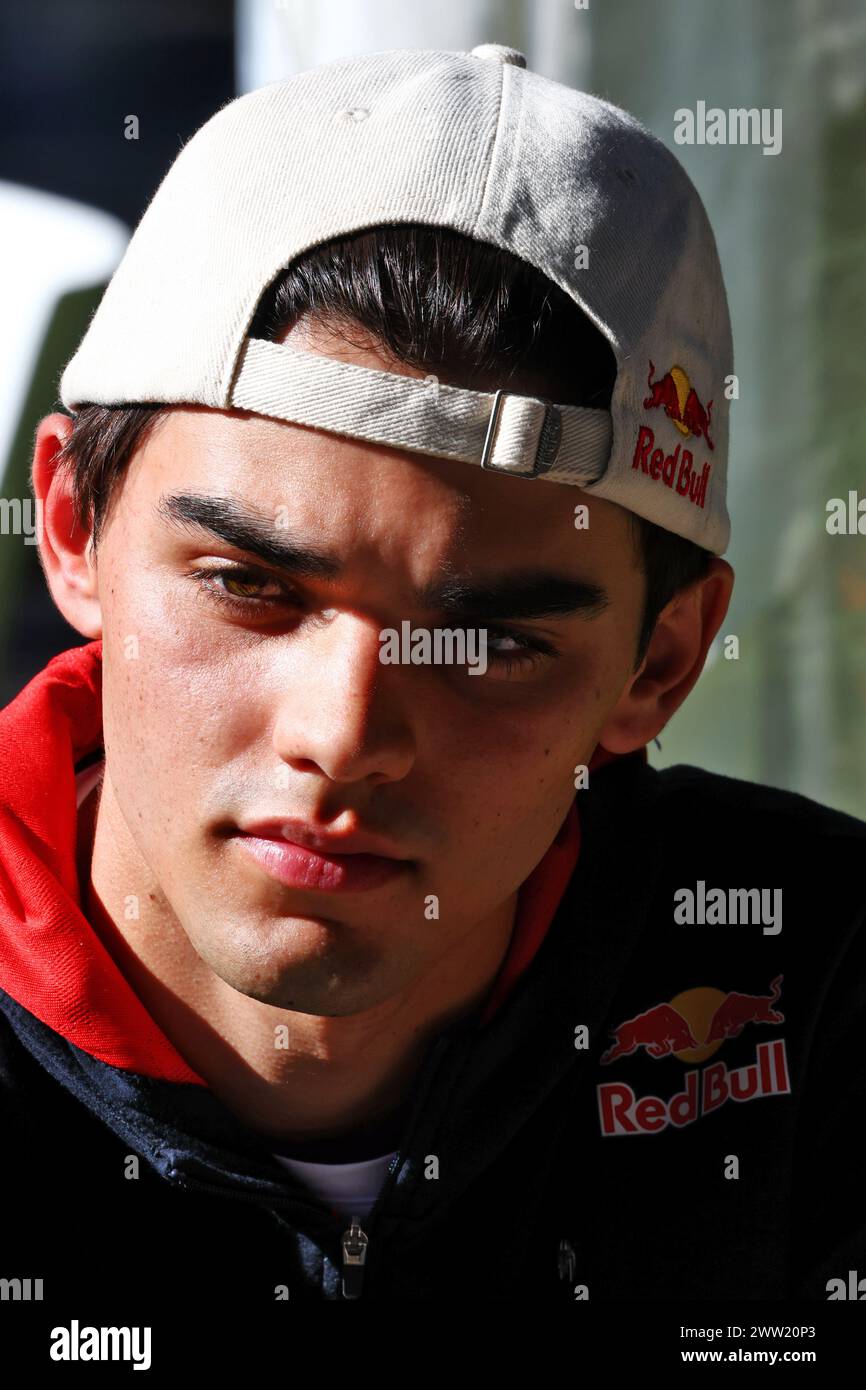 Melbourne, Australien. März 2024. Sebastian Montoya (COL) Campos Racing F3 Fahrer. Formel-1-Weltmeisterschaft, Rd 3, großer Preis von Australien, Donnerstag, 21. März 2024. Albert Park, Melbourne, Australien. Quelle: James Moy/Alamy Live News Stockfoto