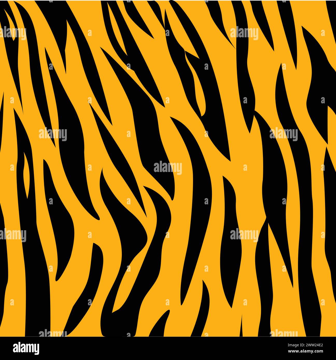 Tiger gestreift Hintergrund Vektor Illustration Design Stock Vektor