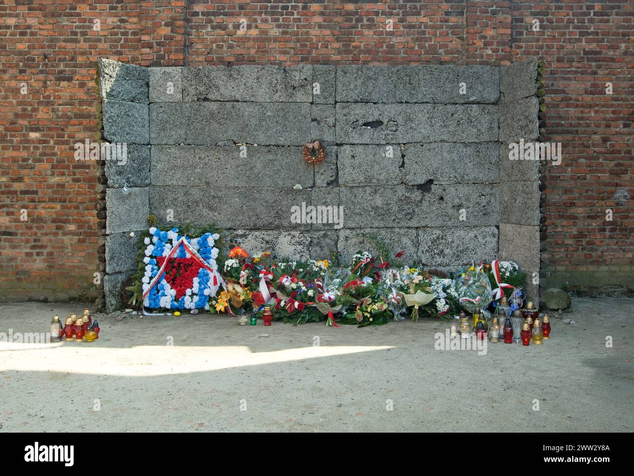 Konzentrations- und Vernichtungslager der Nazis, Auschwitz, Oswiecim, Polen Stockfoto