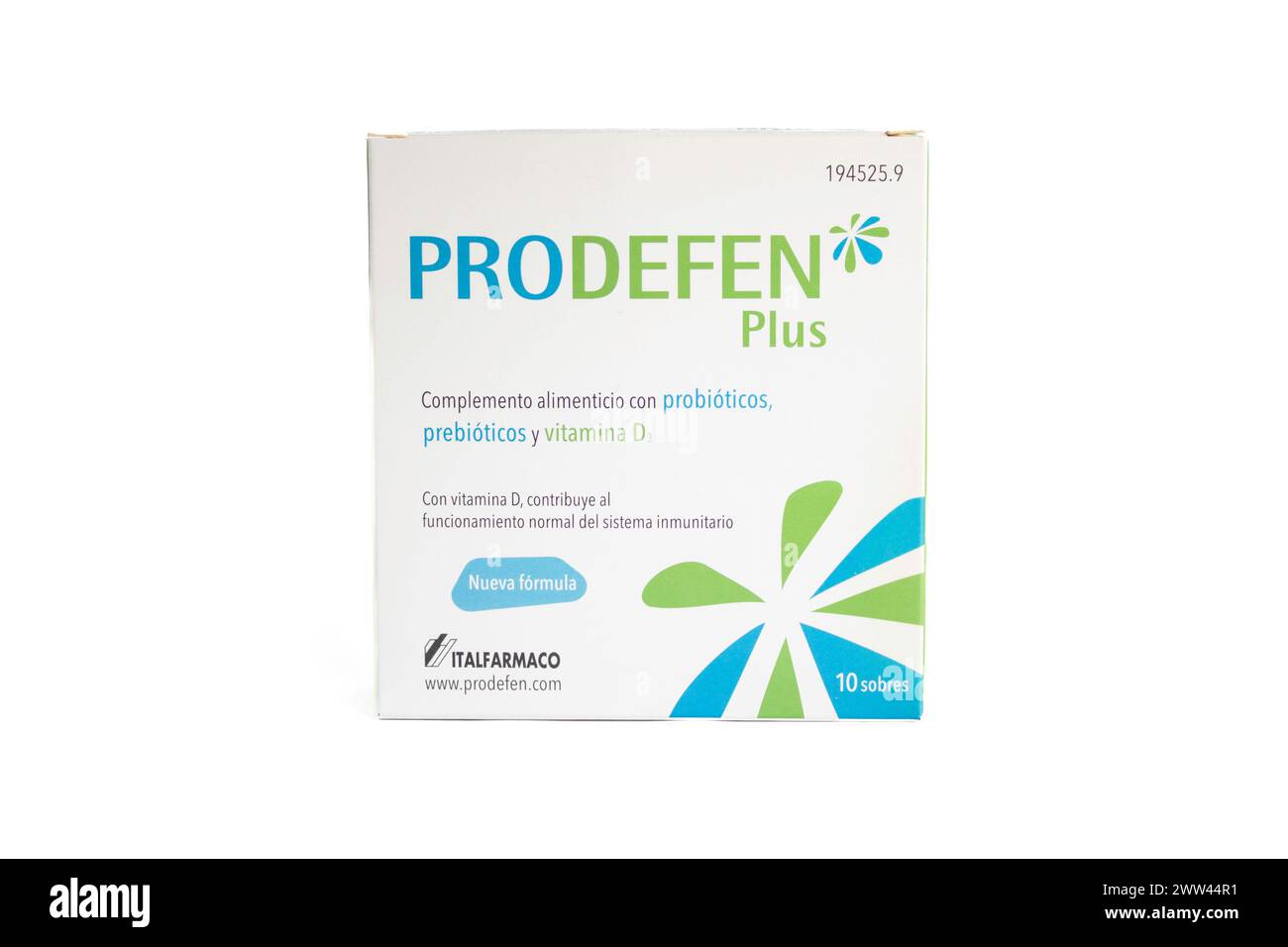 Prodefen Plus Stockfoto