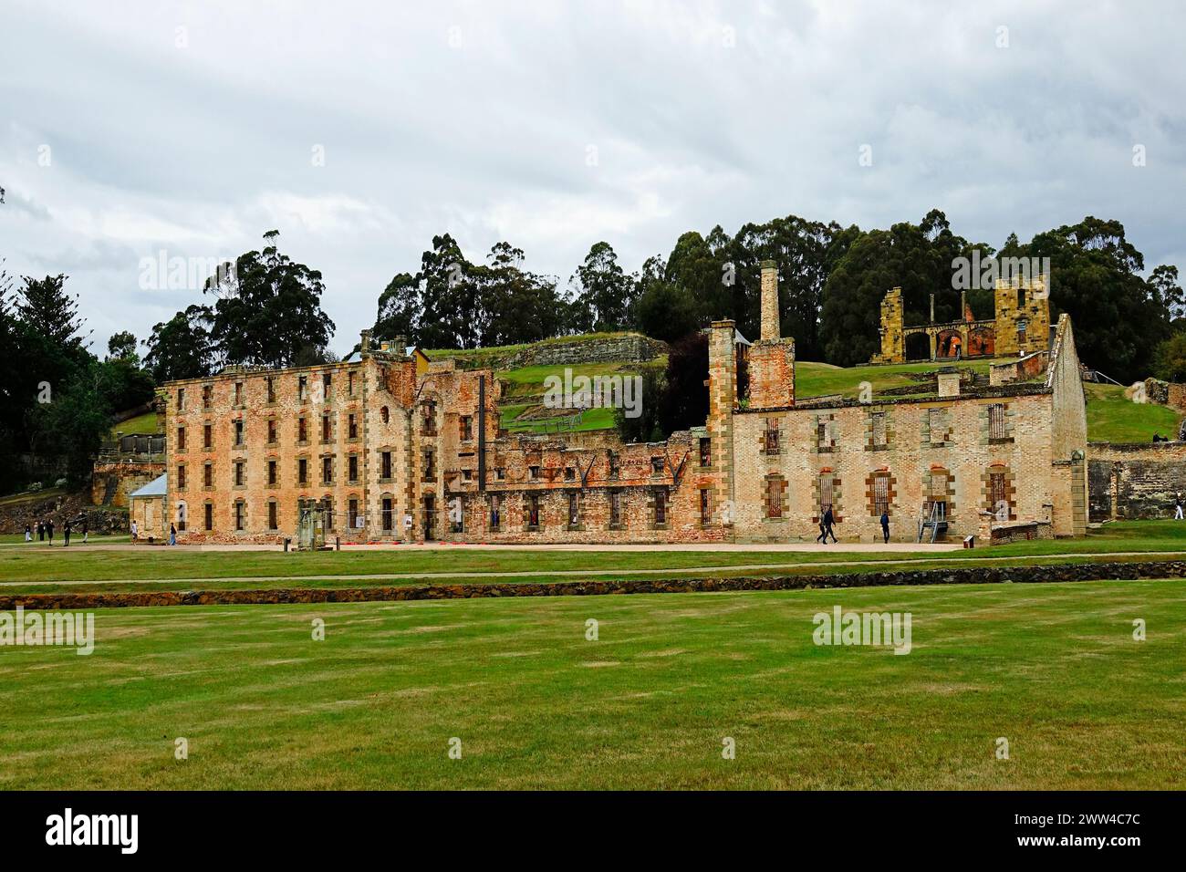 Port Arthur Tasmania Australien Haftanstalt UNESCO-Weltkulturerbe Stockfoto