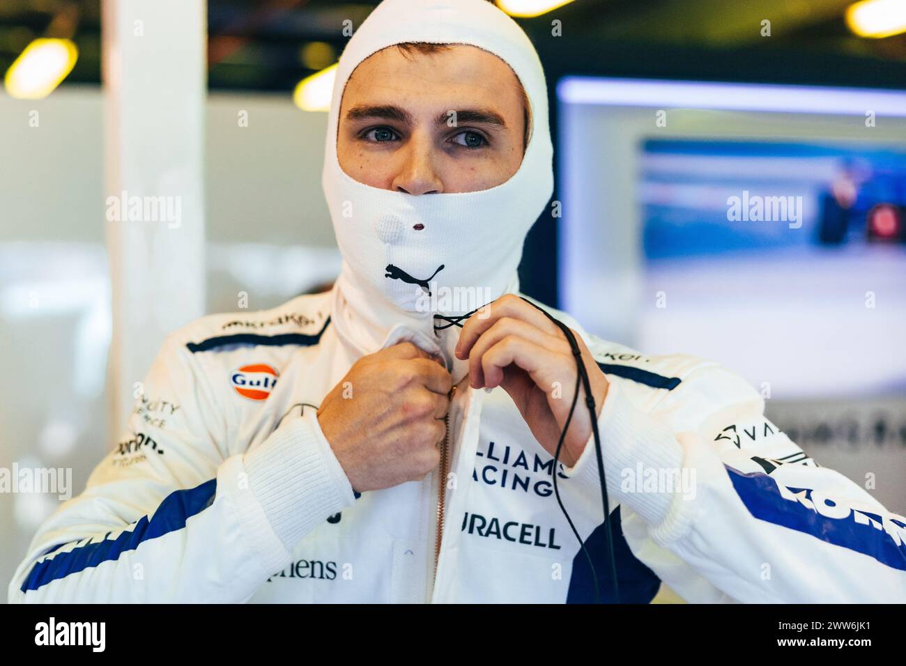 Melbourne, Australien. März 2024. Logan Sargeant (USA) Williams Racing. 22.03.2024. Formel-1-Weltmeisterschaft, Rd 3, Grand Prix Von Australien, Albert Park, Melbourne, Australien, Übungstag. Das Foto sollte lauten: XPB/Alamy Live News. Stockfoto