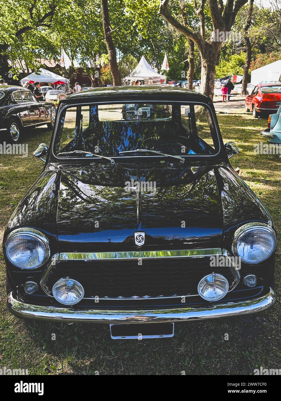 Austin Morris Mini-100 1980, San Isidro, Provinz Buenos Aires, Argentinien, 15.10.2023, AUTOCLASICA 2023 Stockfoto