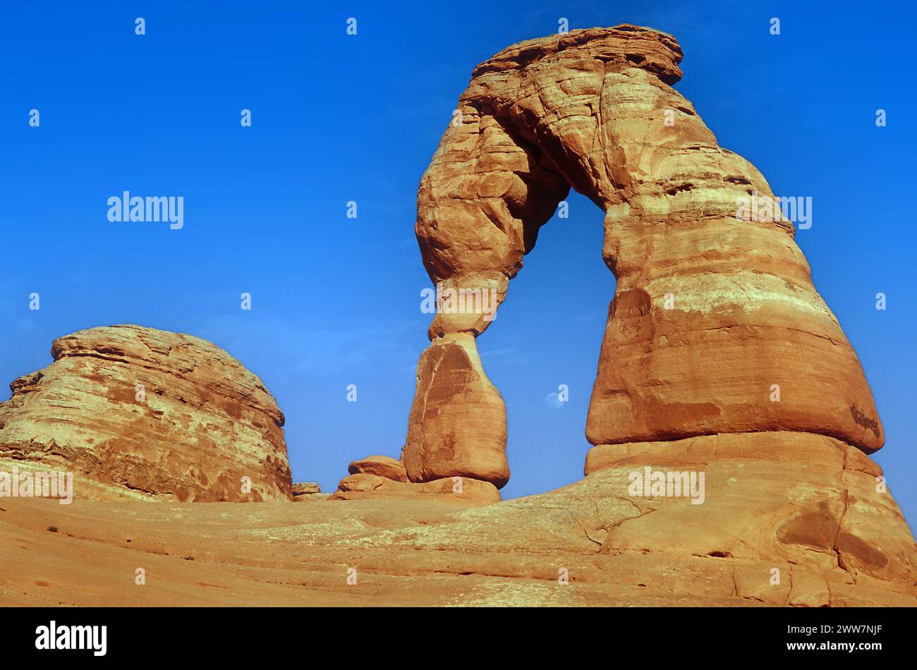USA, Utah, Arches National Park, Delicate Arch, Rock Arch, Felsen, Sandstein, Formation, Arches National Park, Utah, USA Stockfoto