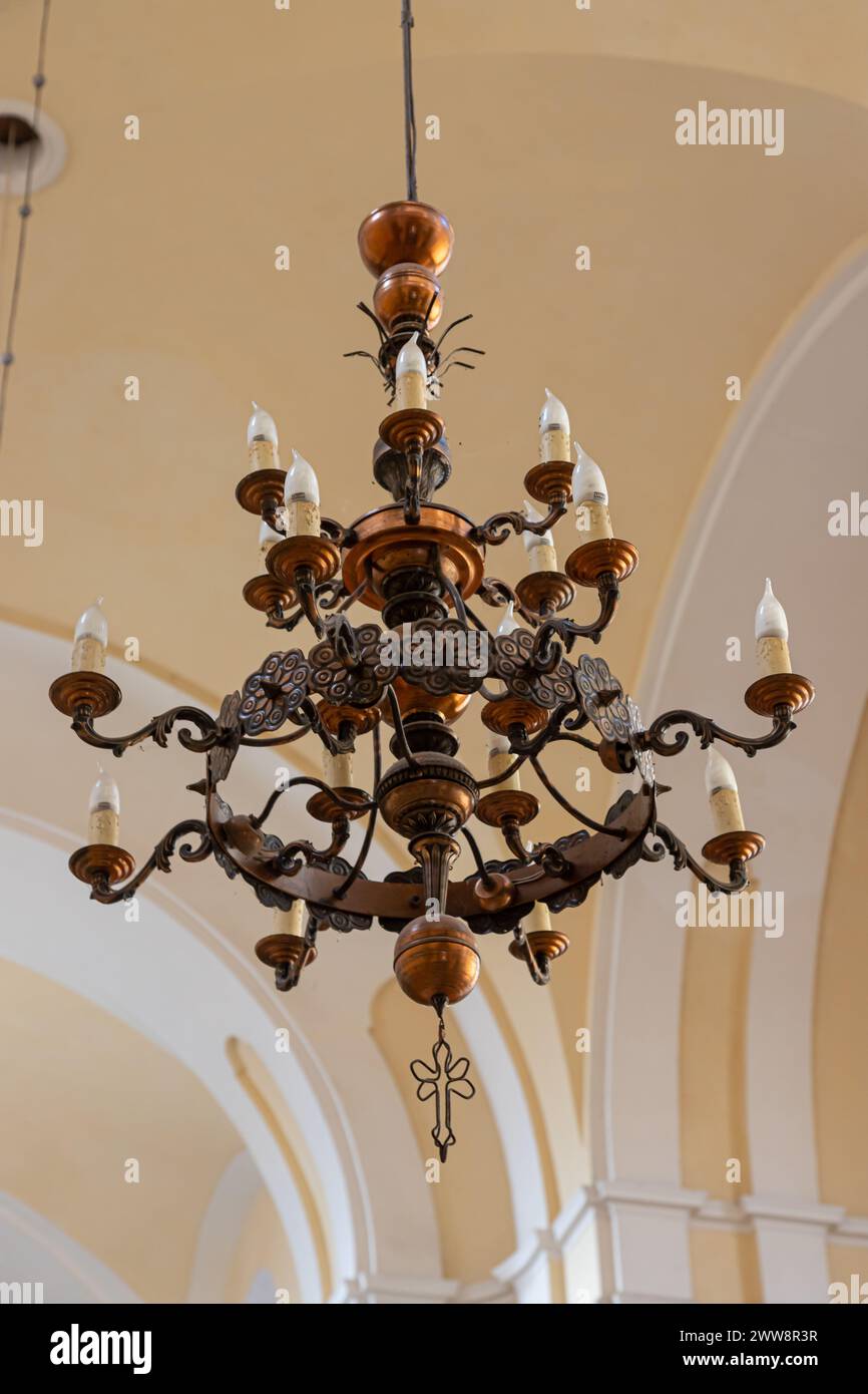 Die Himmelfahrt der Jungfrauenkirche in Buchach, Bezirk Ternopil, Ukraine. Stockfoto