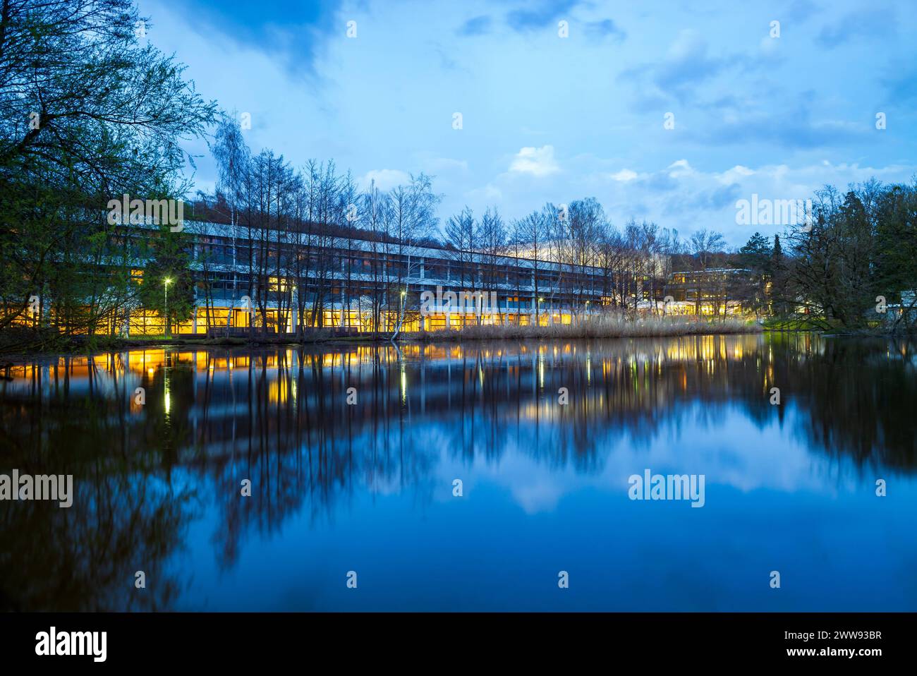 linz, österreich, 21. märz 2024, johannes kepler Universität, jku *** linz, österreich, 21. märz 2024, johannes kepler universität, jku Copyright: XW.Simlingerx Stockfoto