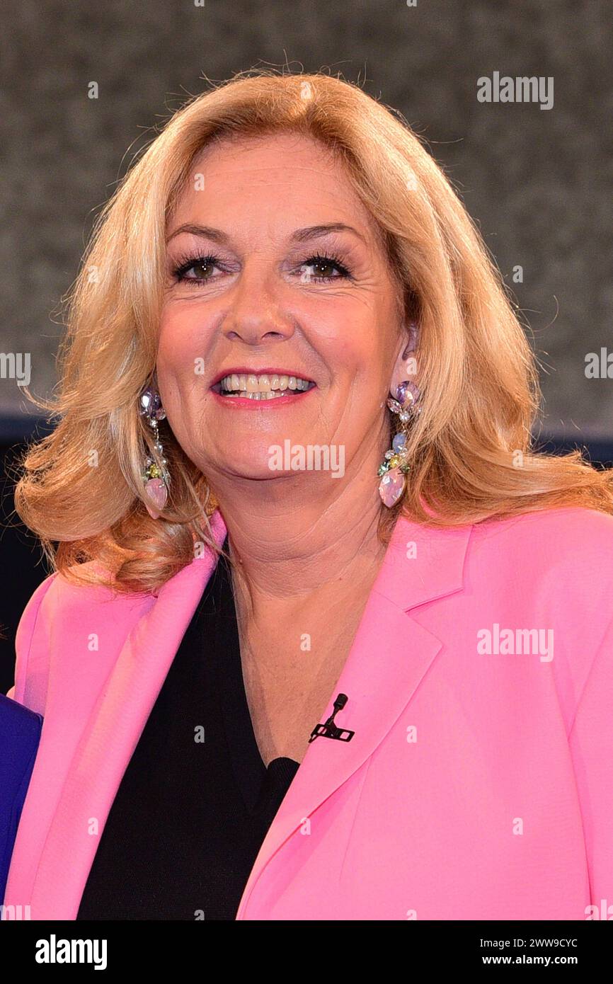 Bettina Tietjen bei der NDR Talk Show am 22.03.2024 in Hamburg Stockfoto