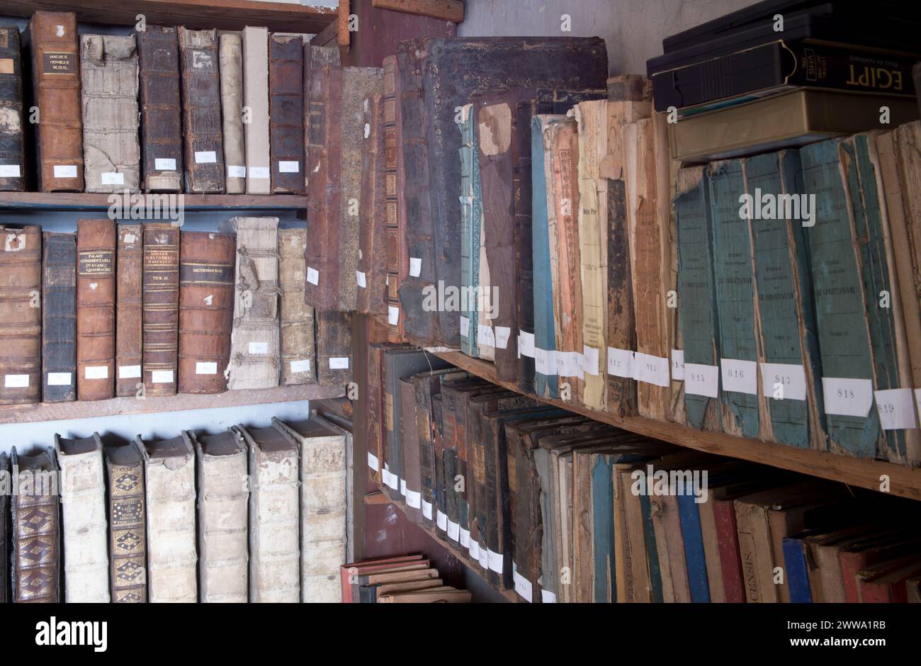 Alte Bücher Stockfoto