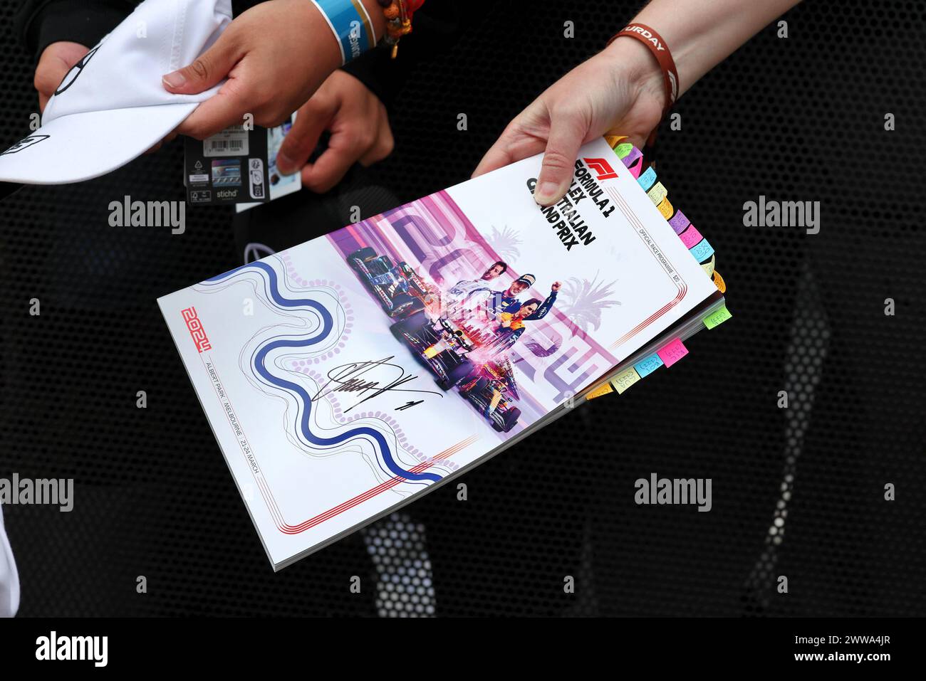 Melbourne, Australien. März 2024. Formel-1-Weltmeisterschaft, Rd 3, großer Preis von Australien, Samstag, 23. März 2024. Albert Park, Melbourne, Australien. Quelle: James Moy/Alamy Live News Stockfoto