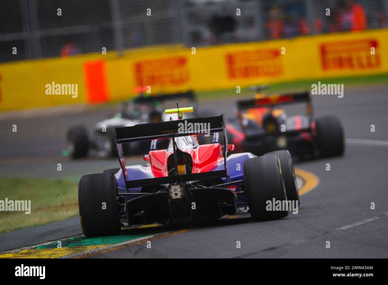 05 MEGUETOUNIF Sami (fra), Trident, Dallara F3 2019, Action während der 2. Runde der FIA Formel-3-Meisterschaft 2024 vom 22. Bis 24. März 2024 auf dem Albert Park Circuit in Melbourne, Australien - Foto Eric Alonso / DPPI Stockfoto