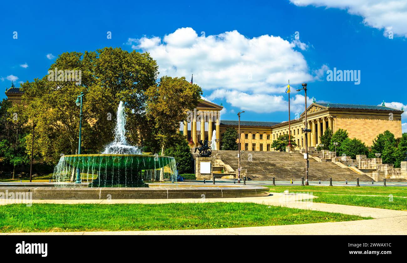Philadelphia Museum of Art in Pennsylvania, USA Stockfoto