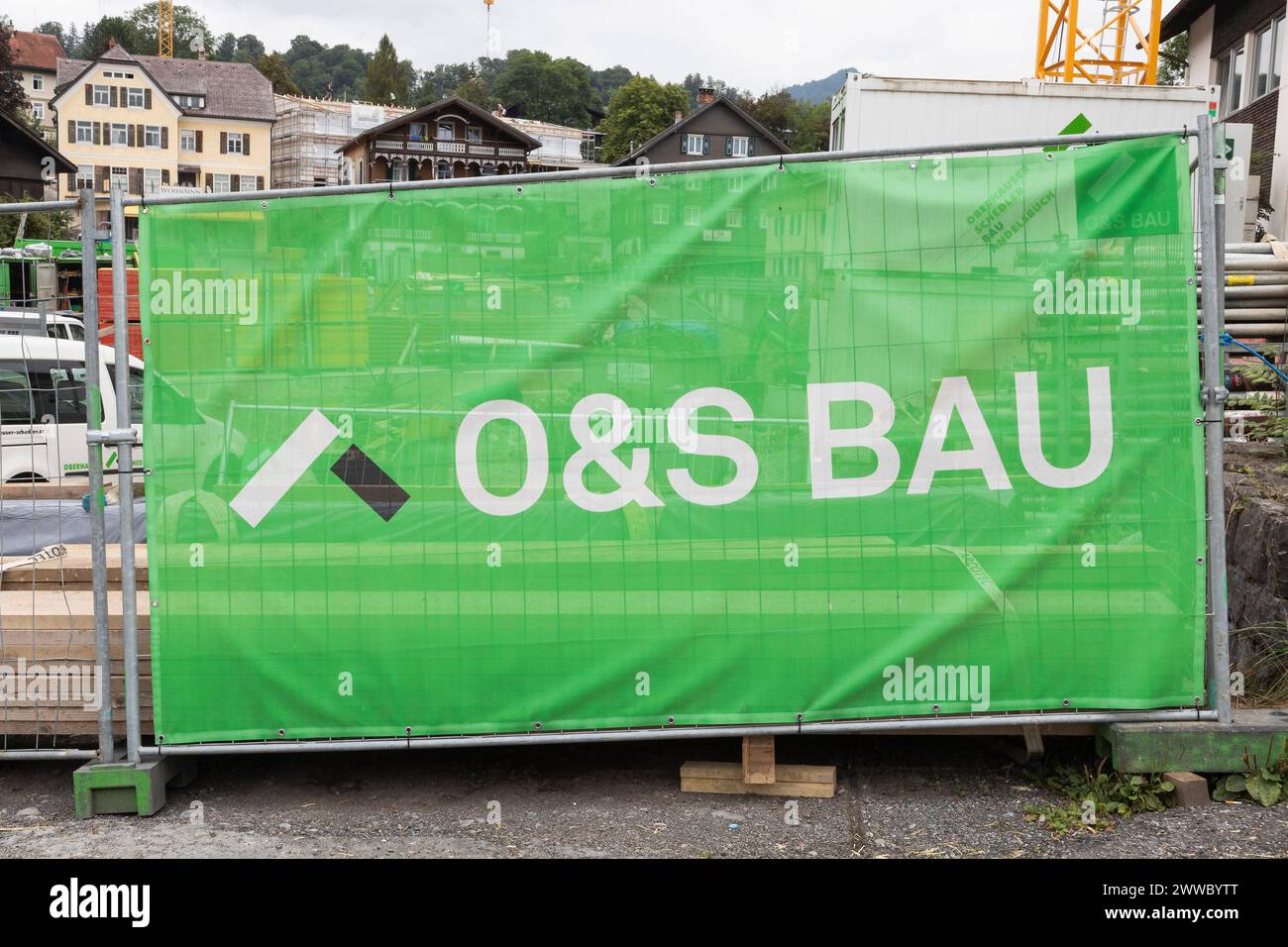 O&S, Oberhauser & Schedler Bau, Andelsbuch, Bregenzerwald, Vorarlberg, Österreich Stockfoto