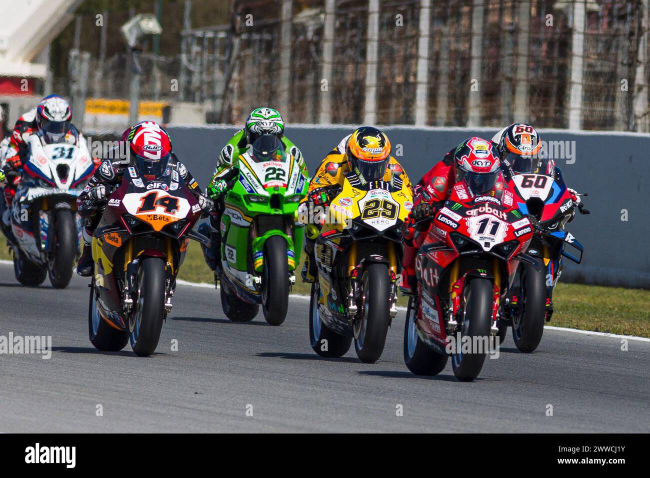 Circuit de Barcelona, Barcelona, Katalonien, Spanien. März 2024. 2024 ...