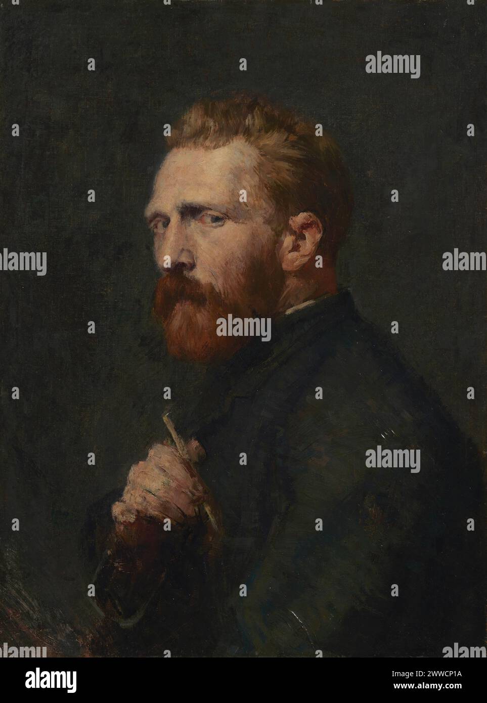 John Russell, Vincent van Gogh, 1886, Van Gogh Museum, Amsterdam John Peter Russell - Stockfoto