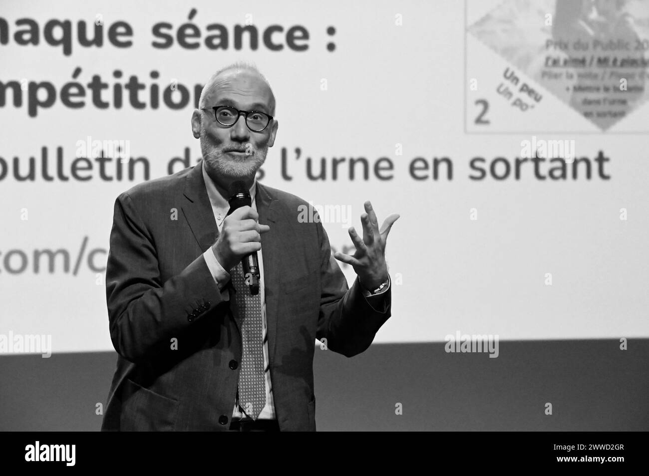 Les 38es Journée du Cinema Italien im Espace Magnan, Nizza - Frankreich. FAMA © Fausto Marci Stockfoto