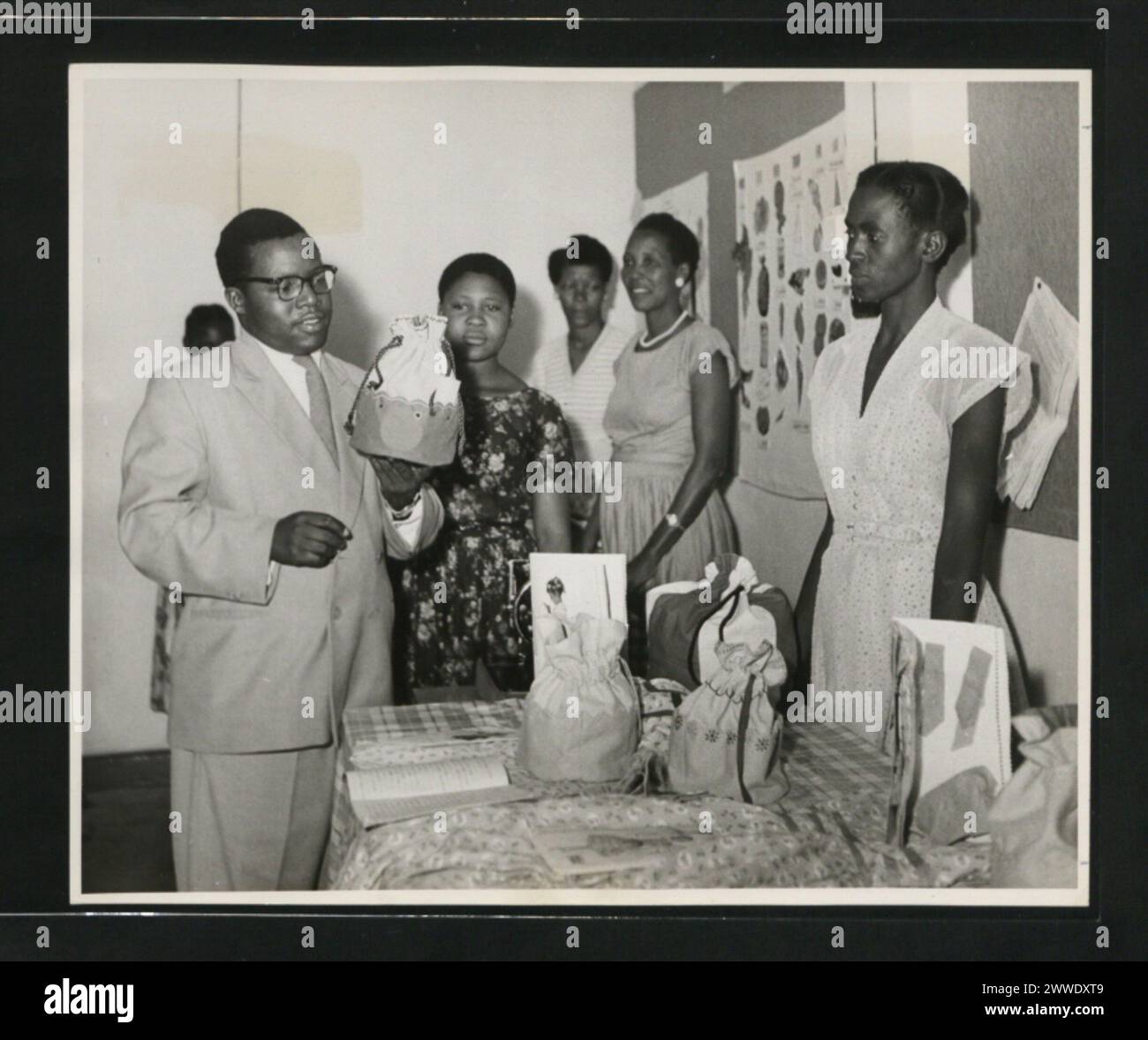 Tanganjika in Ostafrika war ein britisches Mandatsgebiet, das 1961 die Unabhängigkeit erlangte. Die Hauptstadt war dar es Salaam. Stockfoto