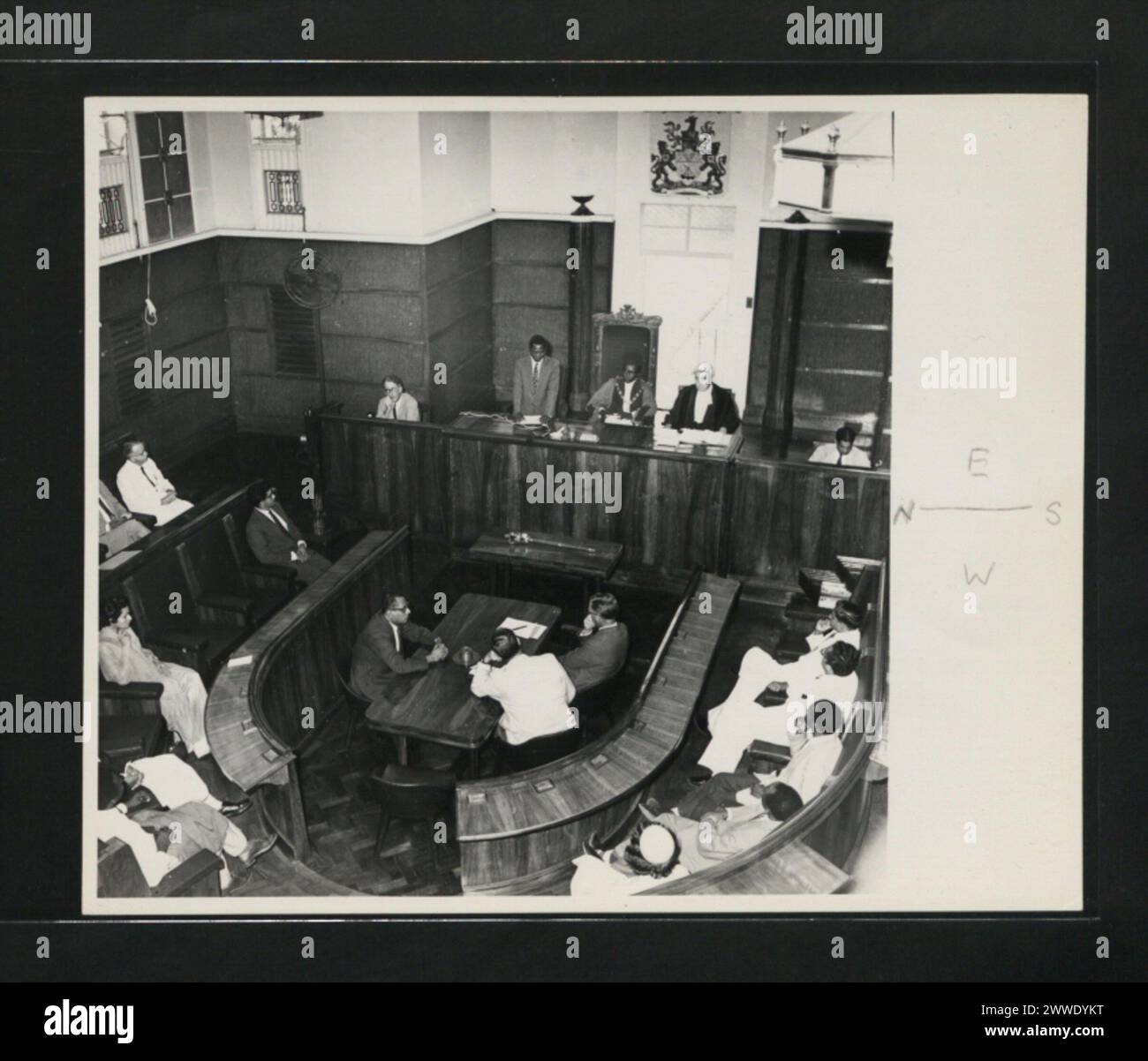 Tanganjika in Ostafrika war eine ehemalige britische Kolonie, die am 9. Dezember 1961 die Unabhängigkeit erlangte. Der Übergang des Landes zur Selbstregierung war ein bedeutendes Ereignis in der Geschichte der afrikanischen Dekolonisierung. Stockfoto
