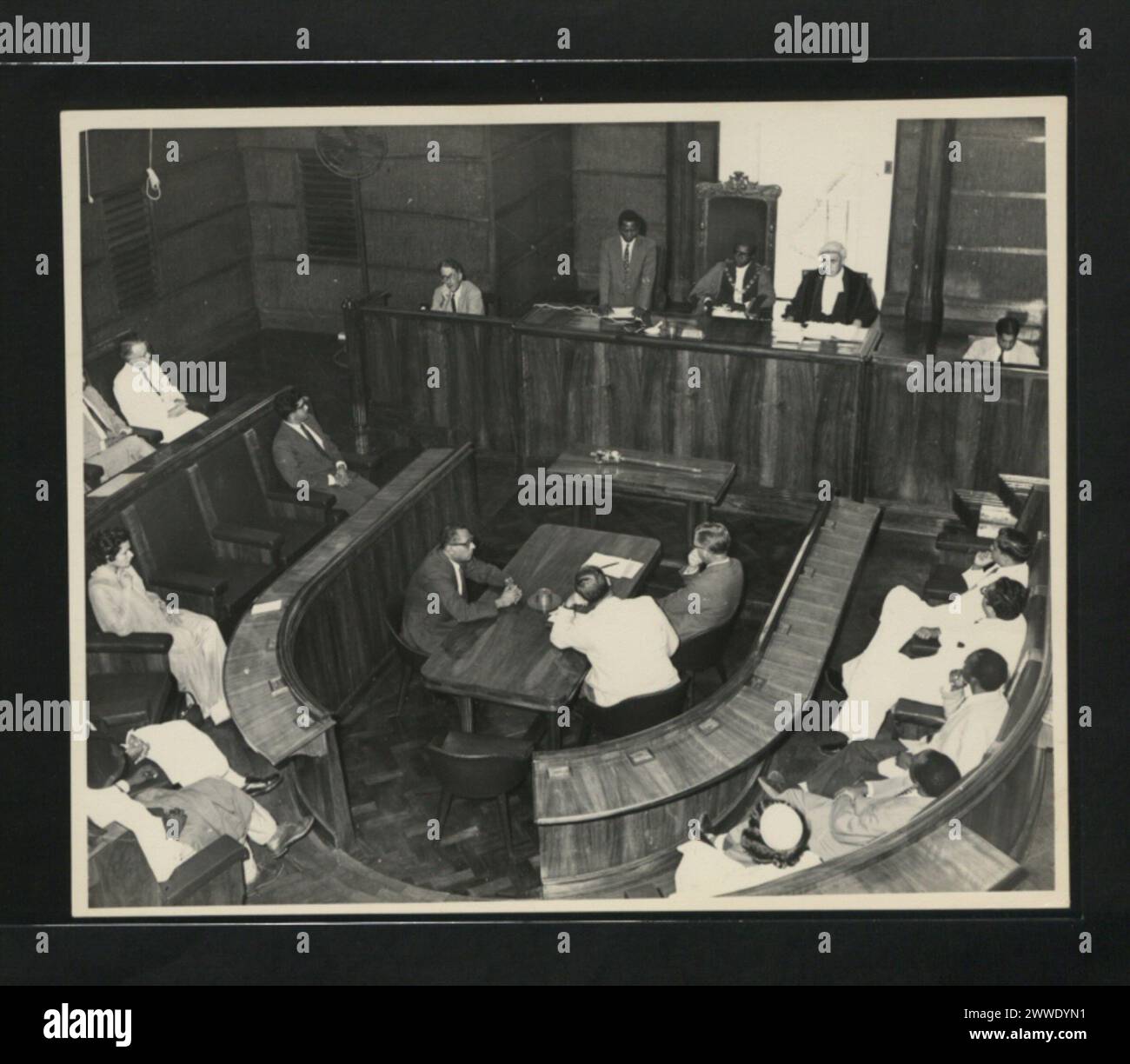 Die in Ostafrika gelegene Tanganjika wurde am 9. Dezember 1961 eine unabhängige Nation, nachdem sie sich von der britischen Kolonialherrschaft befreit hatte. Dieses Ereignis markiert den Beginn einer neuen Ära für das Land. Stockfoto