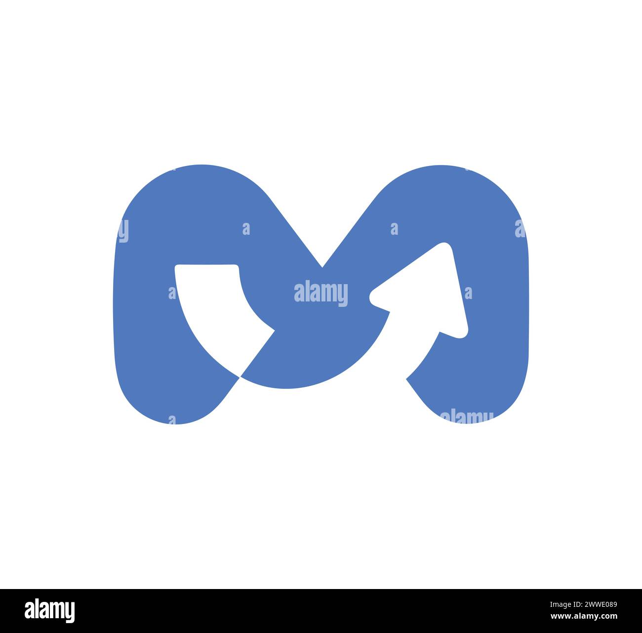 Mm Letter Logo und m Letter Logo Design Vektor Stock Vektor