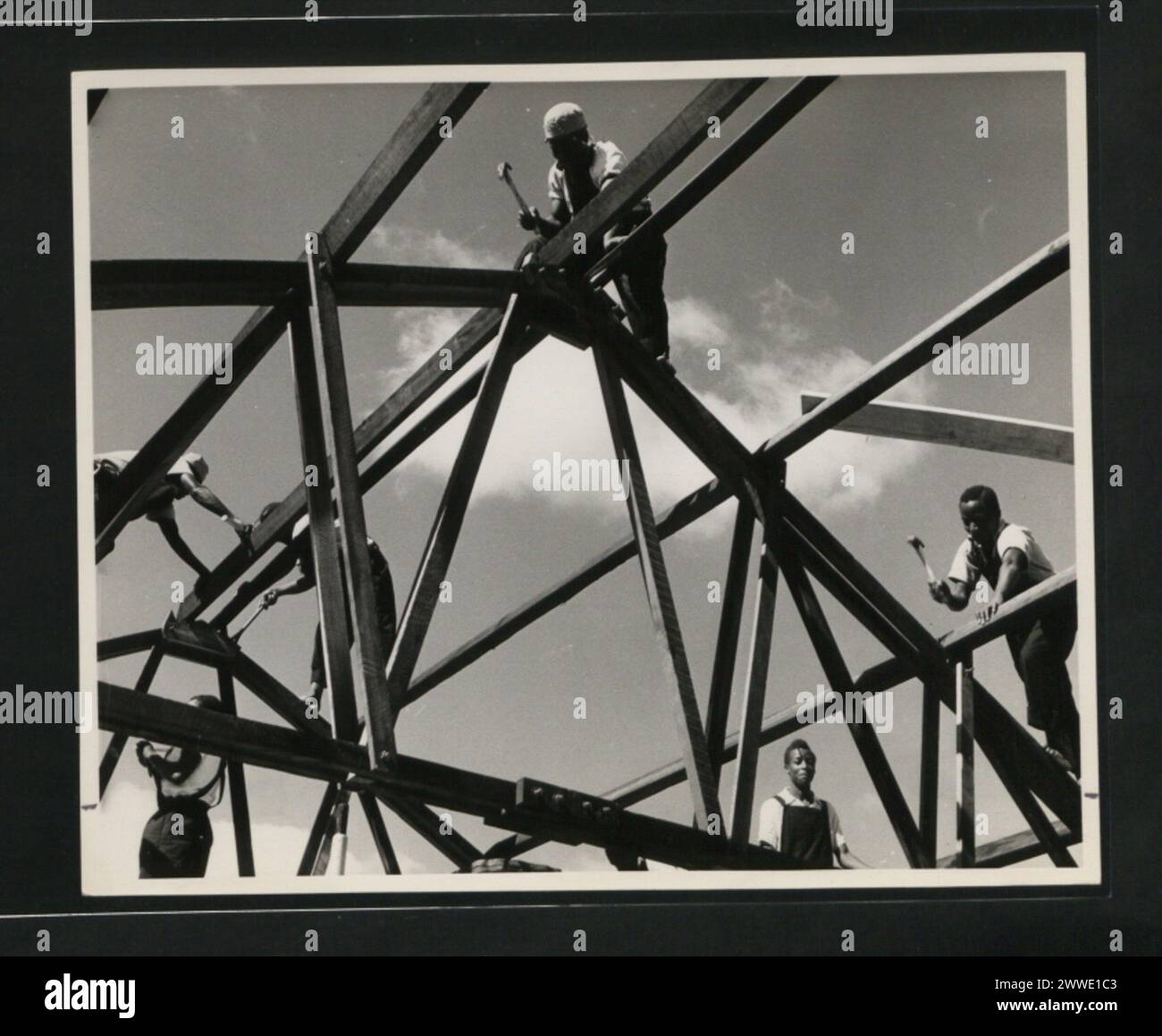 Tanganjika in Ostafrika war ein britisches Mandatsgebiet, das 1961 die Unabhängigkeit erlangte. Seine Hauptstadt war dar es Salaam. Stockfoto