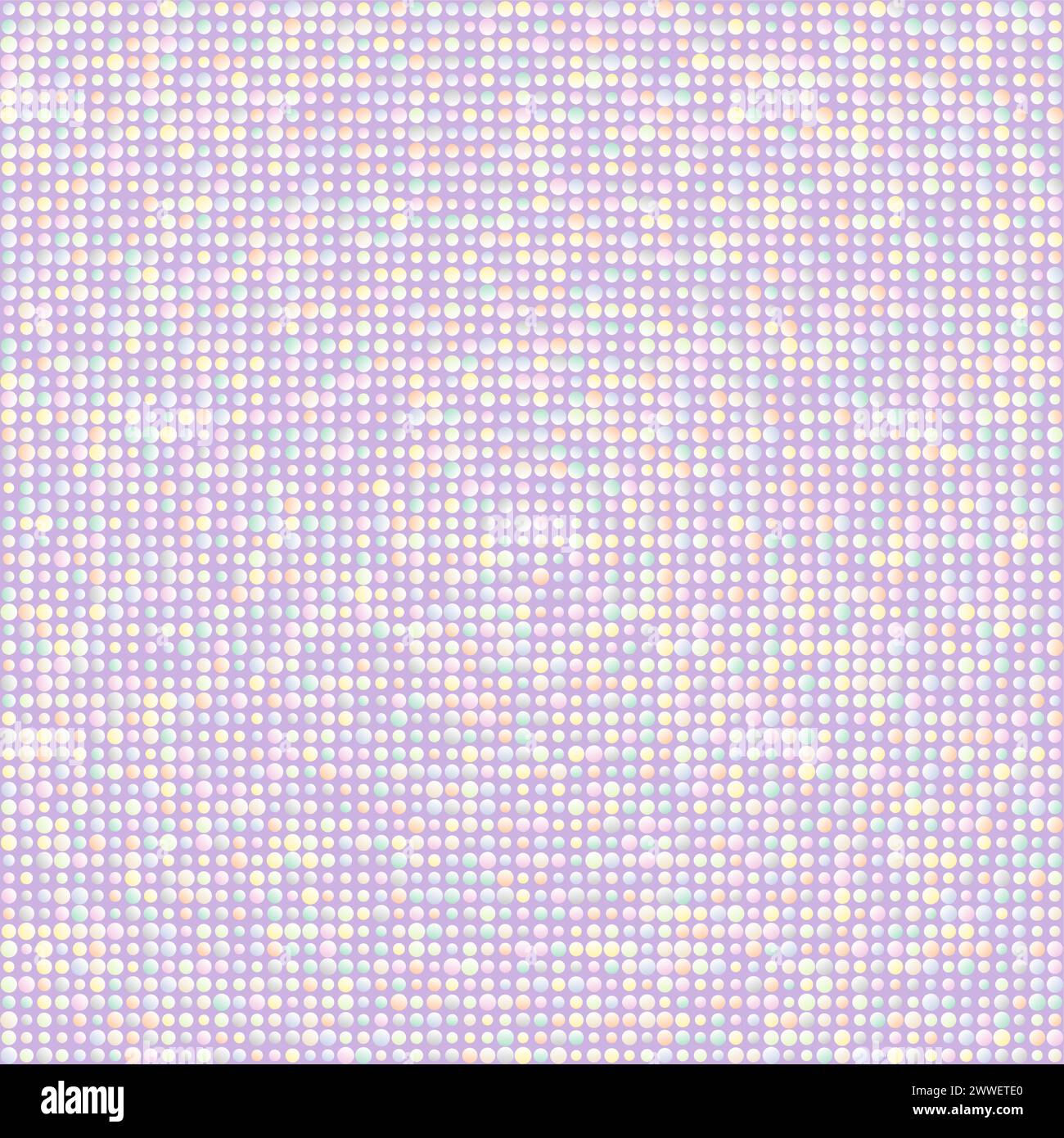 Geometrische Formen. Verlaufende Kreise in mehreren Farben. Pastelllavendel, zartes Rosa, gedämpftes Grau. Klassische Vektorillustration. Stock Vektor