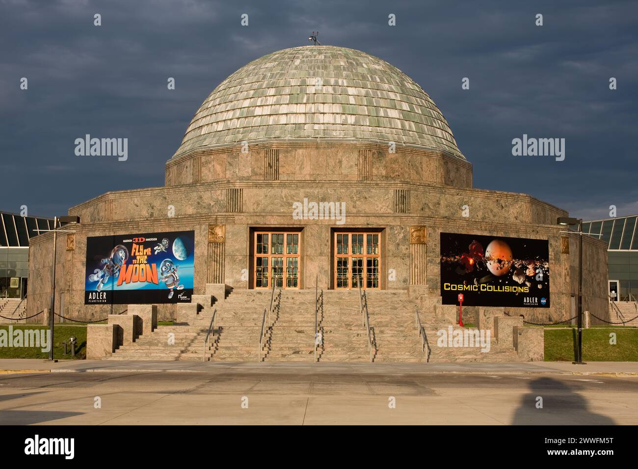Chicago, Illinois - Adler Planetarium. Stockfoto