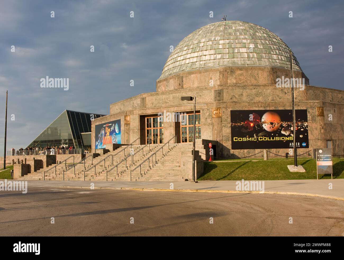 Chicago, Illinois - Adler Planetarium. Stockfoto