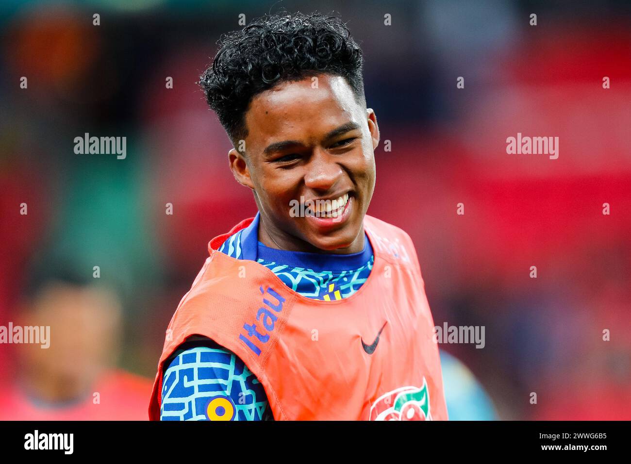 Wembley Stadium, London, Großbritannien. März 2024. International Football Friendly, England gegen Brasilien; Credit: Action Plus Sports/Alamy Live News Stockfoto