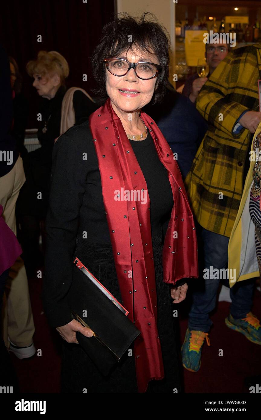 Simone Rethel bei der Premiere des Theaterstücks Achtsam morden im Schlosspark Theater. Berlin, 23.03.2024 *** Simone Rethel bei der Premiere des Stücks Achtsam Morden im Schlosspark Theater Berlin, 23 03 2024 Foto:XF.xKernx/xFuturexImagex achtsam 4313 Stockfoto