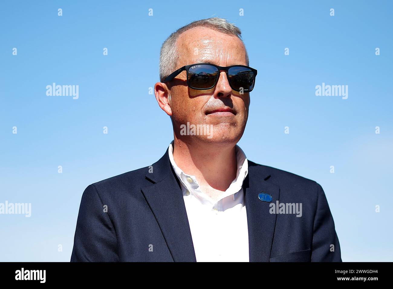 Melbourne, Australie. März 2024. FIA-Mitarbeiter während des Formel-1-Rolex Australian Grand Prix 2024, 3. Runde der Formel-1-Weltmeisterschaft 2024 vom 22. Bis 24. März 2024 auf dem Albert Park Circuit in Melbourne, Australien - Foto Eric Alonso/DPPI Credit: DPPI Media/Alamy Live News Stockfoto