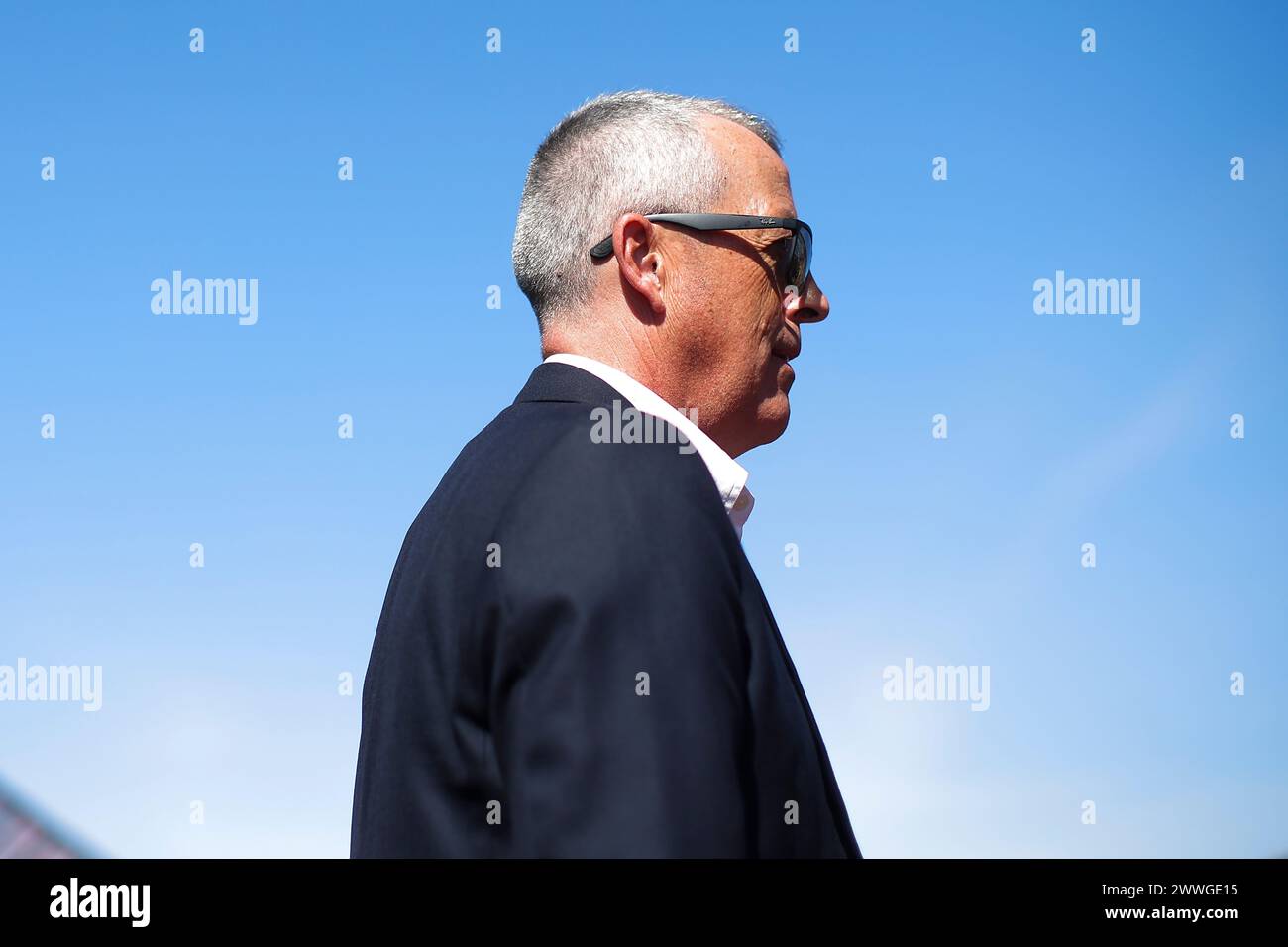 Melbourne, Australie. März 2024. FIA-Mitarbeiter während des Formel-1-Rolex Australian Grand Prix 2024, 3. Runde der Formel-1-Weltmeisterschaft 2024 vom 22. Bis 24. März 2024 auf dem Albert Park Circuit in Melbourne, Australien - Foto Eric Alonso/DPPI Credit: DPPI Media/Alamy Live News Stockfoto