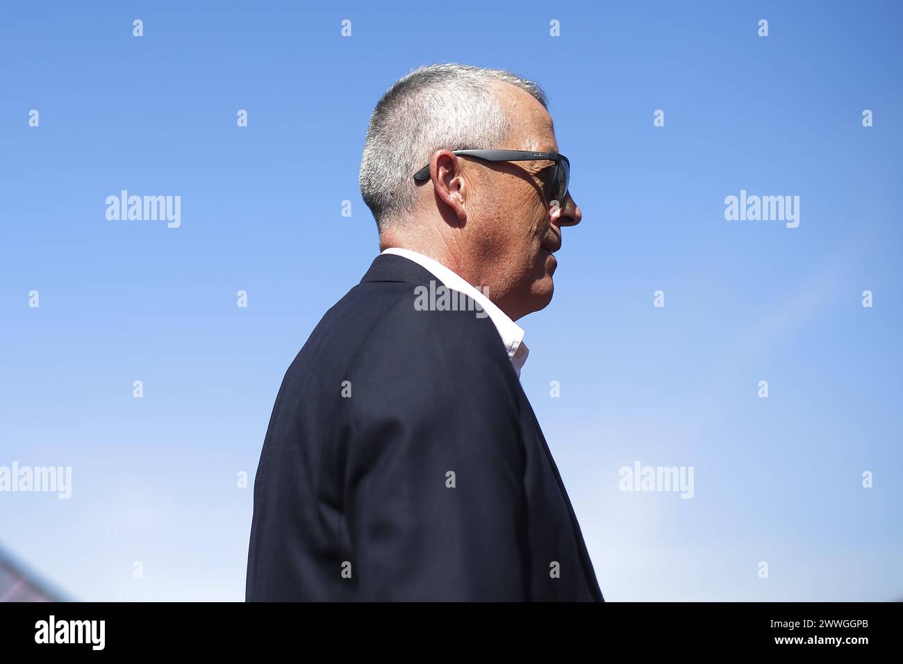 FIA-Mitarbeiter während des Formel-1-Rolex Australian Grand Prix 2024, der dritten Runde der Formel-1-Weltmeisterschaft 2024 vom 22. Bis 24. März 2024 auf dem Albert Park Circuit in Melbourne, Australien Stockfoto