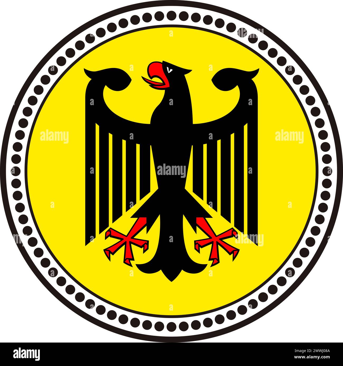 Wappen Deutschlands Urheber: XIMAGO/Zoonar.com/VitaliixRudx 1039778128st Stockfoto