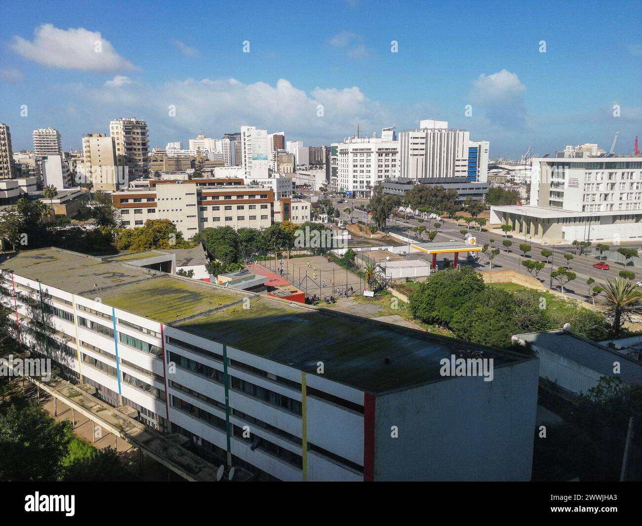 Marokko, Casablanca, Landschaft Stockfoto