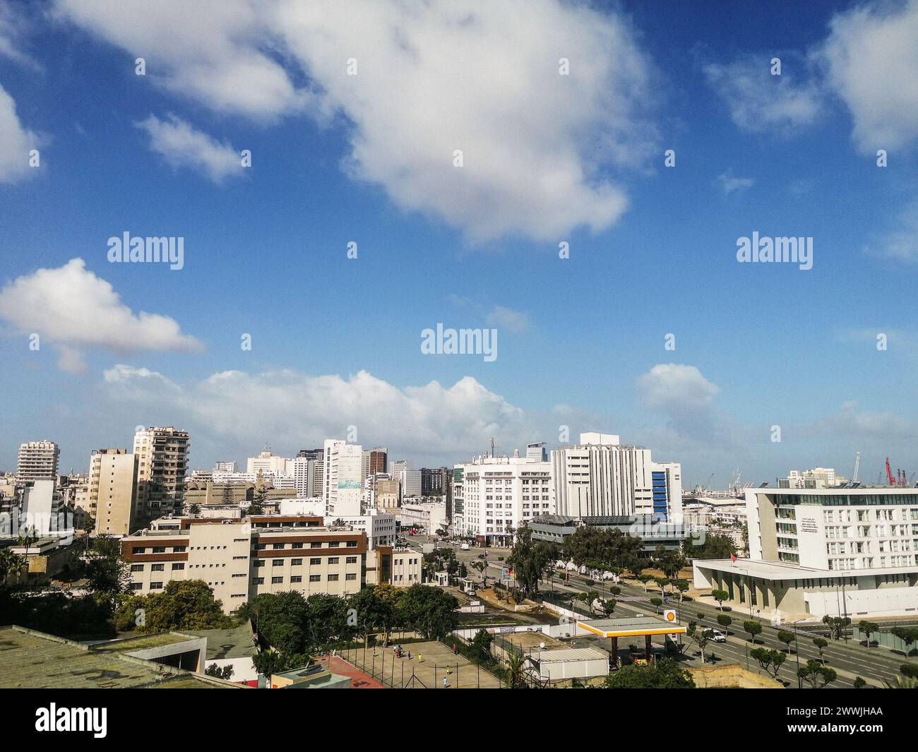 Marokko, Casablanca, Landschaft Stockfoto