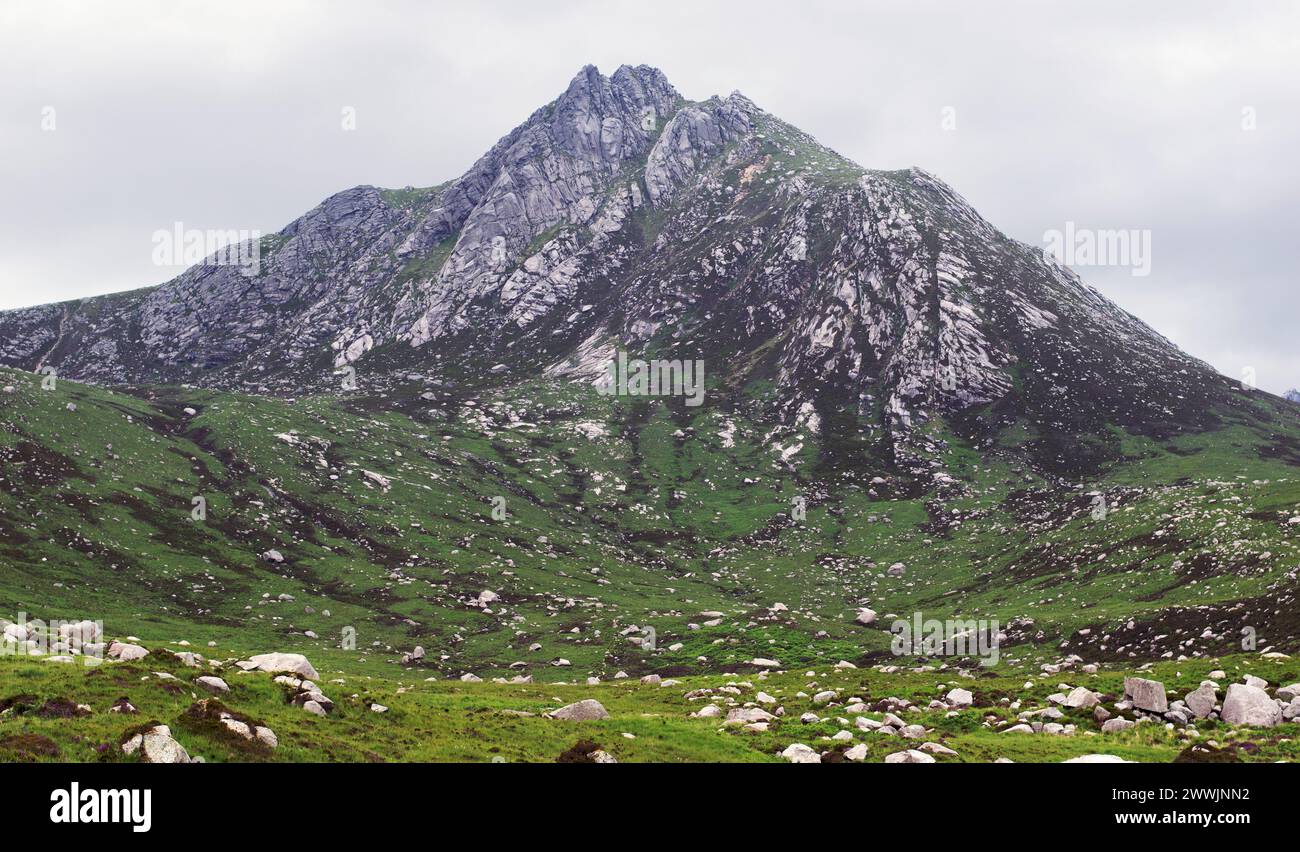 Blick auf die Glen Rosa Wanderroute auf der Isle of Arran, Schottland, Großbritannien Stockfoto