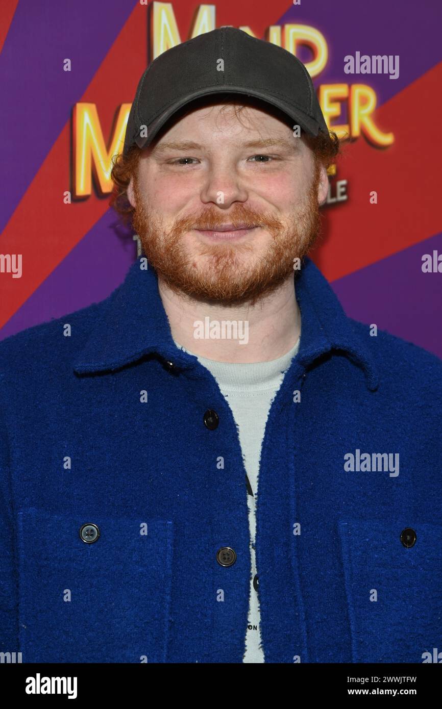 London, Großbritannien. März 2024. Sam Williams nimmt an Einer Gala-Performance von Mind Mangler: Member of the Tragic Circle im Apollo Theatre in London Teil. Quelle: Siehe Li/Picture Capital/Alamy Live News Stockfoto