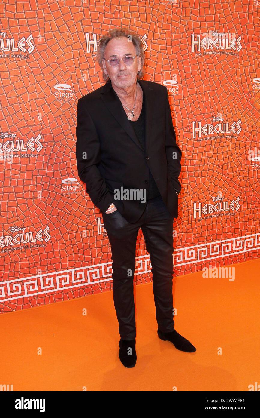 Hugo Egon Balder bei der Premiere vom Musical „Hercules“ am 24.03.2024 in Hamburg Stockfoto