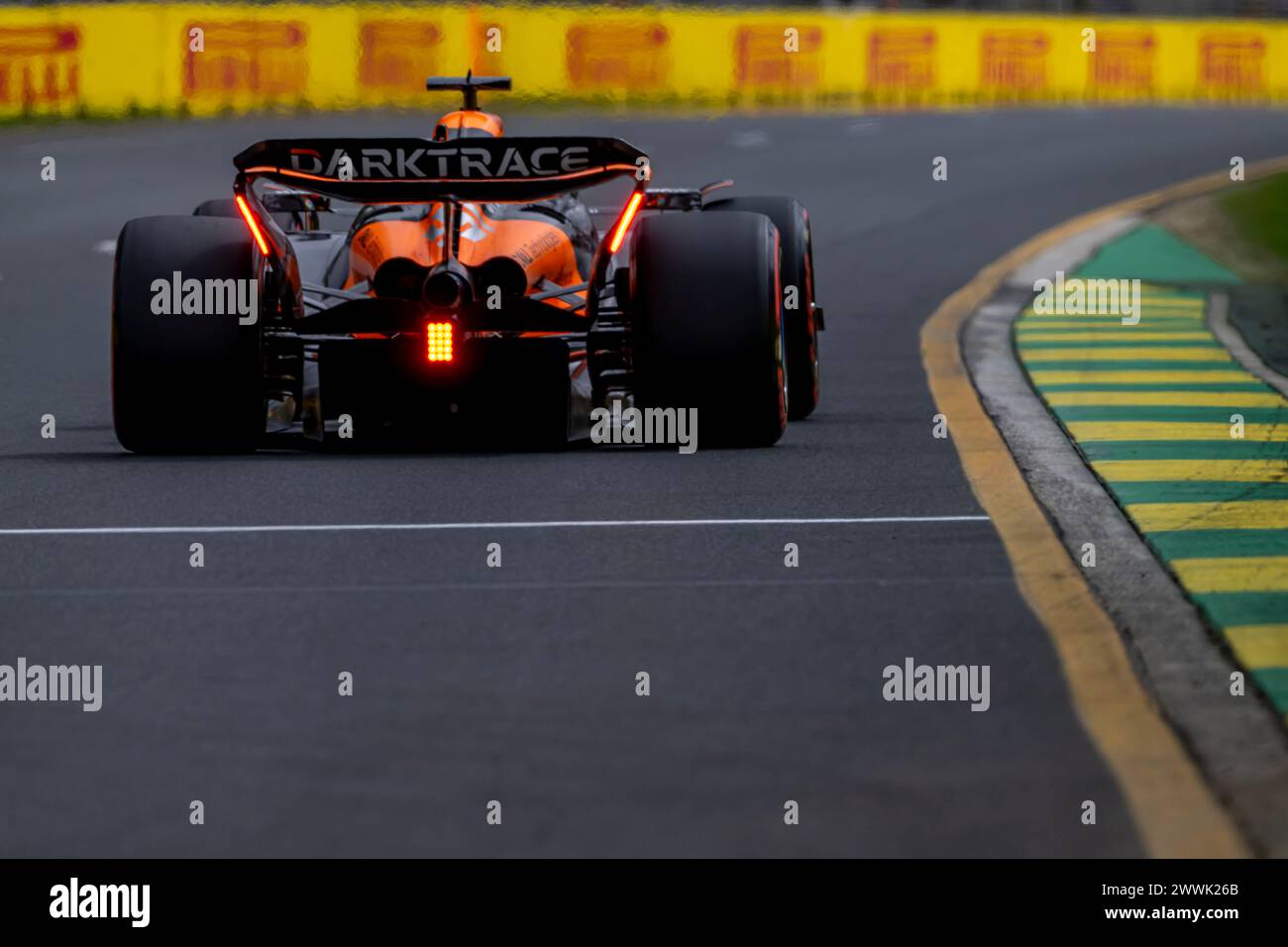 Melbourne, Australien, 23. März, Oscar Piastri, aus Australien, tritt für McLaren F1 an. Qualifying, Runde 03 der Formel-1-Meisterschaft 2024. Quelle: Michael Potts/Alamy Live News Stockfoto