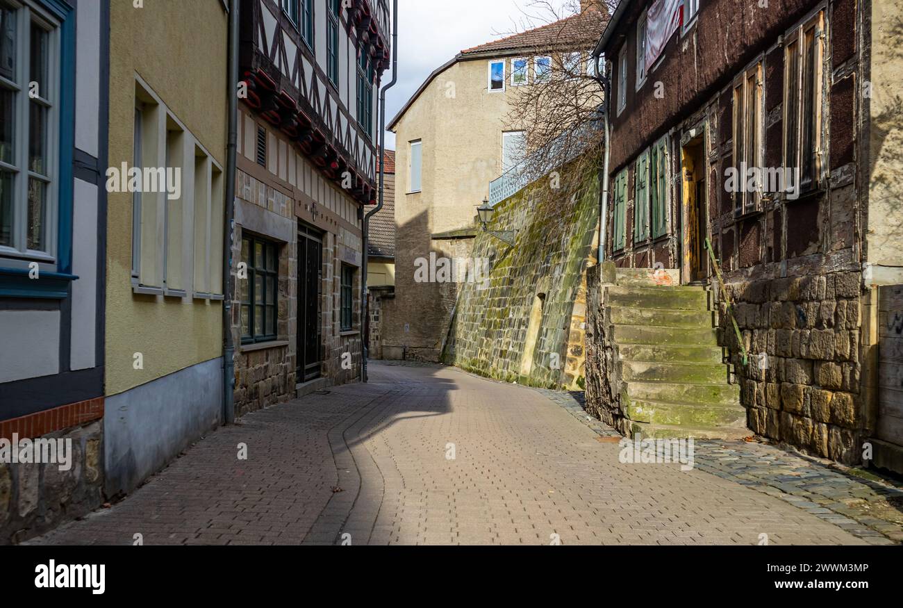 Impressionen aus Halberstadt ihr Tor zum Harz Stockfoto